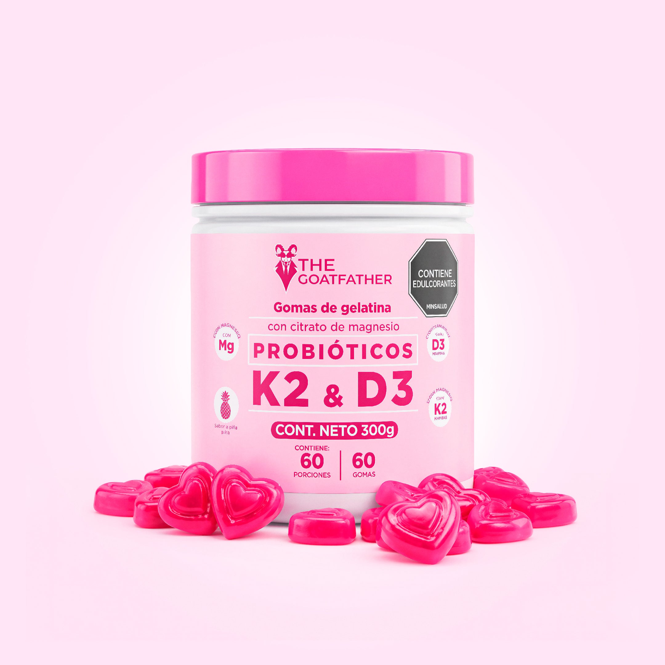 GOMITAS de PROBIÓTICOS con K2&D3 Imagen secundaria del producto