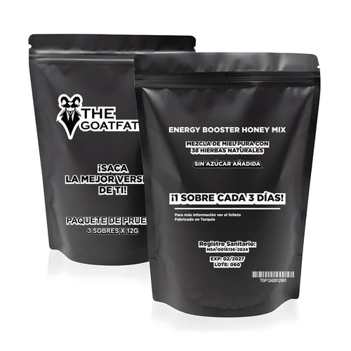 Miel Potenciadora de Energía Paquete 3 sobres