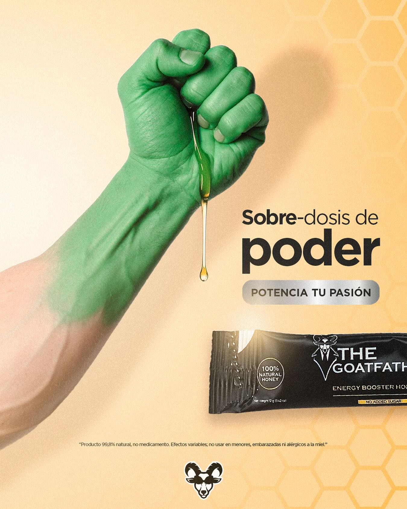 Energy Booste Honey Mix Paquete 3 sobres - Image 3